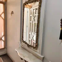 آینه و کنسول برنجی