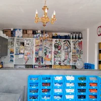 لوازم ساختمانی وکولر آبی وانواع رنگ