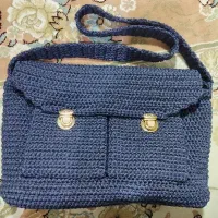 کیف مکرومه بافی|کیف، کفش، کمربند|ساری, |دیوار