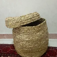 سبد حصیری کاملاً نو ۴۲۰ هزار ت|صنایع دستی و سایر لوازم تزئینی|تهران, مینی‌سیتی (شهرک نفت)|دیوار