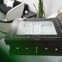 باکس قاشق چنگال چوبی با رویه مخمل