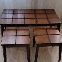 جلومبلی ومیز عسلی