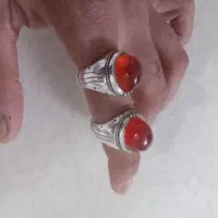 عقیق آبدار لامپی پرتغالی