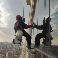 نماشوی کار در ارتفاع *راپل * پیچ رولپلاک|خدمات نظافت|تهران, یافت‌آباد|دیوار