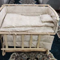 گهواره و تخت  جنس چوب روس