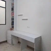 ساخت انواع کابینت کمد دیواری میز ارایش و تحریر|کتابخانه، شلف، قفسههای دیواری|بروجرد, |دیوار