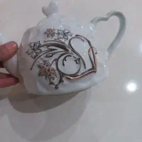 قوری کف پهن چینی نو|قوری، کتری، قهوه‌ساز دستی|مشهد, مشکینی (شهرک غرب)|دیوار