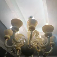 دو عدد لوستر 9 شاخه و 5 و شاخه نو