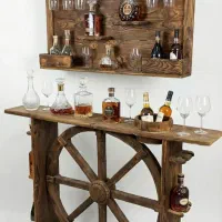 میز دکور چوبی