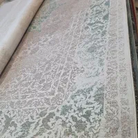 فرش کرم سبز 1500 شانه