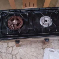 گاز کارکرده دوشعله امده بکار