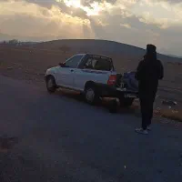 پراید وانت تک برگ معاوضه با نیسان ۹۶تا۹۹|خودرو سواری و وانت|مشهد مرغاب, |دیوار