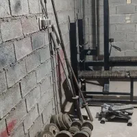 میله هالتر صفحه  دمبل میزپرس کیسه بکس  سربندر|تجهیزات ورزشی|بندر ماهشهر, |دیوار