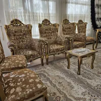 مبل و نهارخوری ۸ نفره استیل|مبلمان خانگی و میز عسلی|یزد, |دیوار