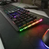 کیبورد مکانیکال FULL RGB کیبورد گیمینگ|قطعات و لوازم جانبی رایانه|قم, بنیاد|دیوار