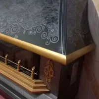 بخاری گازی شومینه کاملا سالم|بخاری، هیتر، شومینه|تبریز, |دیوار