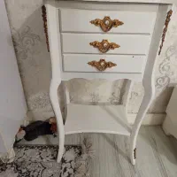 میز تلفن چوب راش