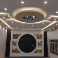 کناف کلیک پی وی سی نقاشی ساختمان کاغذ دیواری