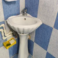 روشویی دستشویی گوشه ای با شیر اهرمی|مصالح و تجهیزات ساختمان|سبزوار, جوادیه غربی|دیوار