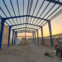 نصاب شیروانی ساخت خرپا سوله پوشش سقف