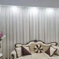 پرده سالن پذیرلیی|پرده، رانر، رومیزی|تهران, مرزداران|دیوار
