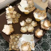 سرویس ۱۲ نفره رزین مناسب جهیزیه