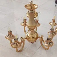 دو عدد لوستر سالم|لوستر و چراغ آویز|سنندج, |دیوار