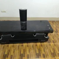 میز تلویزیون شیشه ای