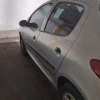 پژو۲۰۶ بدون رنگ کم کار|خودرو سواری و وانت|تهران, وحیدیه|دیوار