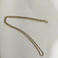 زنجیر طنابی طلا