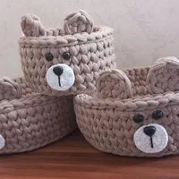 سبد تریکو|صنایع دستی و سایر لوازم تزئینی|همدان, |دیوار