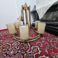 دوعددلوستر۵شعله درحدنو