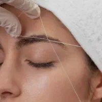 اصلاح صورت با بند و شمع ب صورت تخصصی