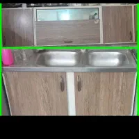 کابینت تمیز  باسینک دوقلو