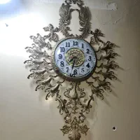 ساعت برنز و مجسمه اسب،شکلات خوری