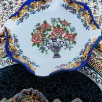 ظروف چینی و ملامین و کریستال قدیمی وهاونگ سنگی