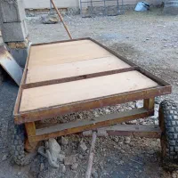 گاری چهار چرخ فرمان دار|ابزارآلات|قهدریجان, |دیوار