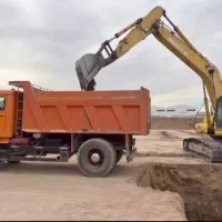 خاکبرداری بیل تخریب