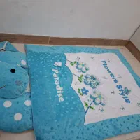 ست لحاف و تشک و قنداق نوزاد آبی پسرانه نو نو|اسباب و اثاث بچه|محمدشهر, جعفرآباد|دیوار