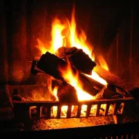 منقل شومینه گازی هیزم سفال چوب سنگ آتشدان پایه