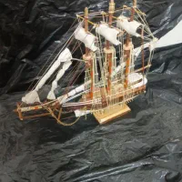 کشتی ماکت چوبی