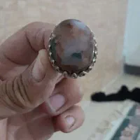 انگشتر نقره سنگ شجر