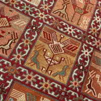 ورنی تمام ابریشم|فرش|تبریز, |دیوار