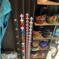 کمربند ترپی کروم سگک دار