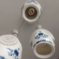 لوستر چینی قلم آبی|لوستر و چراغ آویز|تهران, چیتگر شمالی|دیوار