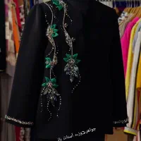 جواهردوزی و تزیینات لباس آسنات بانو