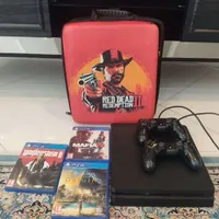 خانگی دودسته ۱ ترابایت PS4 SLIM|کنسول، بازی ویدئویی و آنلاین|ایلام, |دیوار