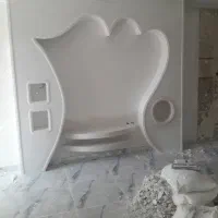 گچ کاری ودیوار چینی وبرق ساختمان وغیره...|خدمات پیشه و مهارت|رستمآباد, |دیوار