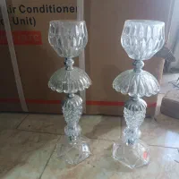 شمعدان کریستال سالم و آکبند