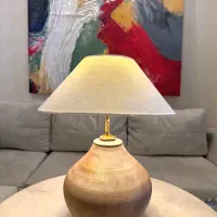 آباژور مدرن سفالی